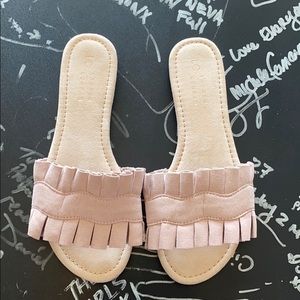 Light Pink suede Women’s sandals